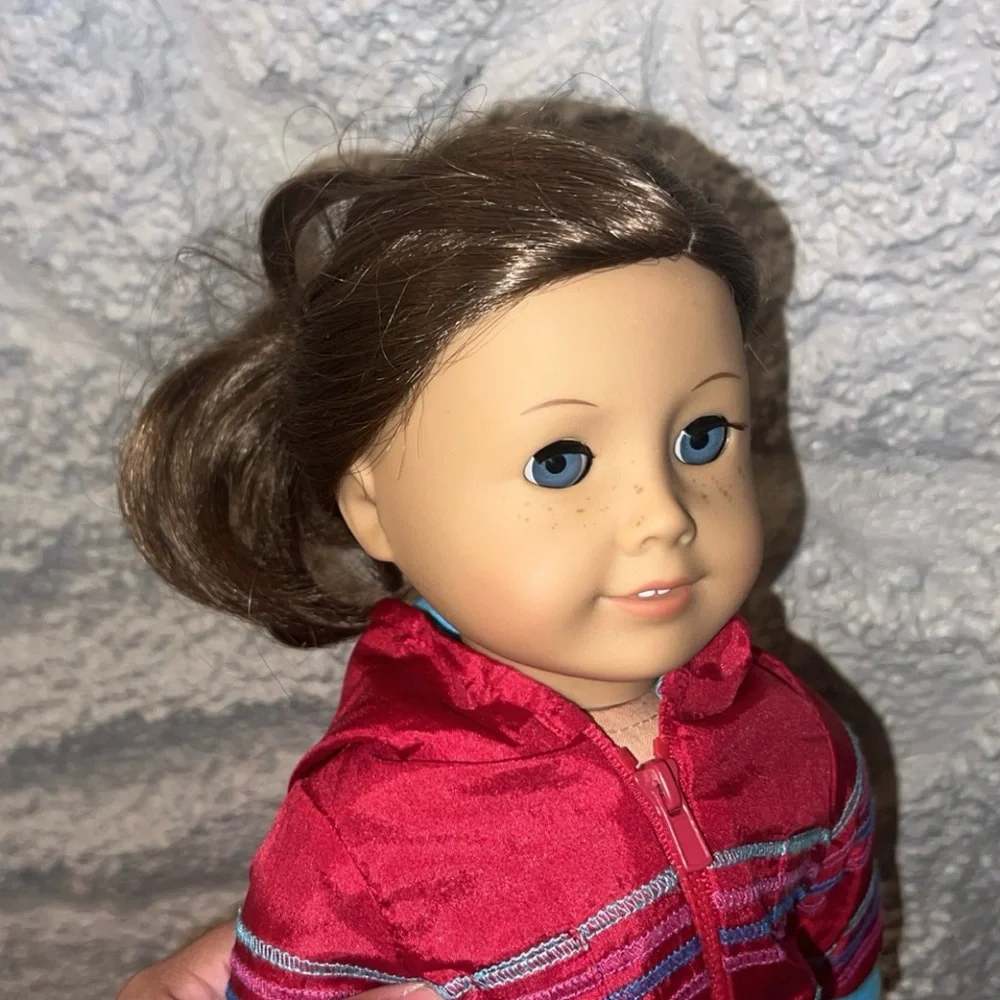 AMERICAN GIRL Today Doll 18” Brown Hair Blue Eyes